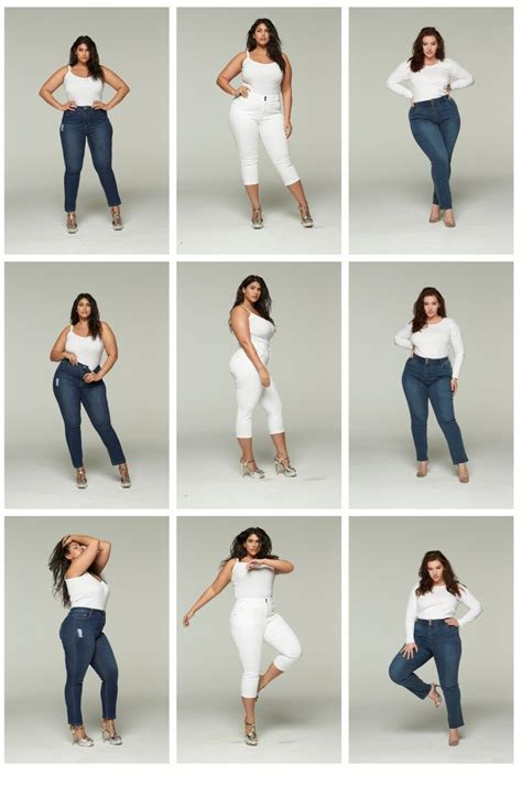 plus size poses for pictures